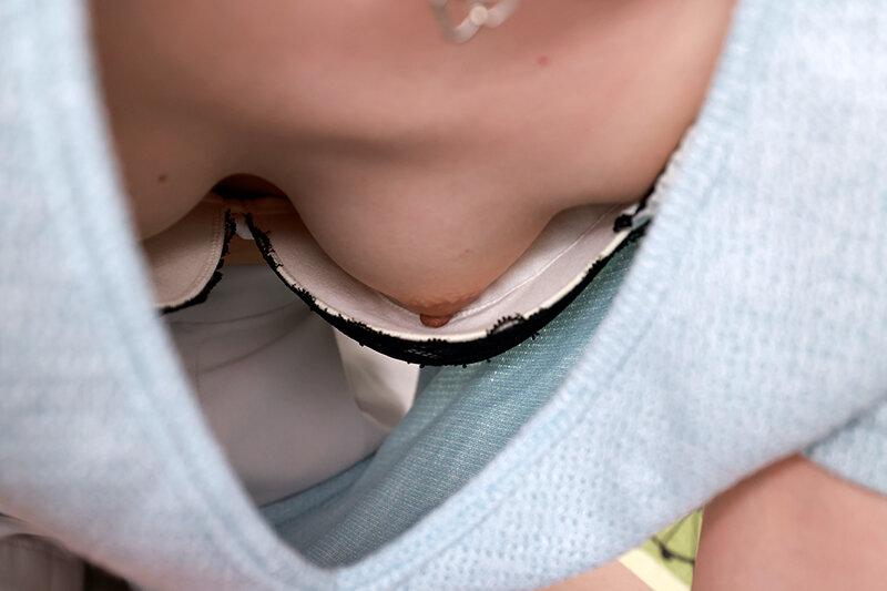 偶然見えた胸チラしている姿に発情しちゃった俺 五十嵐清華 サンプル画像 2