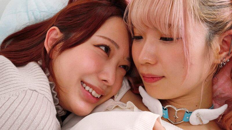 【ASMRレズ】隣の部屋から聞こえる私のグチュグチュおま〇こ音を聞いて発情すればいいじゃん 弥生みづき・希咲那奈 サンプル画像 17