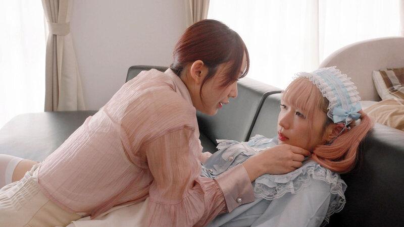 【ASMRレズ】隣の部屋から聞こえる私のグチュグチュおま〇こ音を聞いて発情すればいいじゃん 弥生みづき・希咲那奈 サンプル画像 9