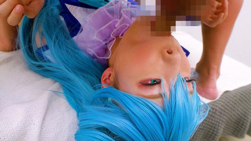 『この素晴らしい淫夢で性交を！』夢の中なら何でもできる。せっかくなので普段ツンツンつよ気のア〇アをイラマチオで喉奥ガン突きして溢れるよだれダラダラにしたりアナルしっぽプラグ入れたりして楽しんでみたよ♪ 鈴音杏夏 サンプル画像 19