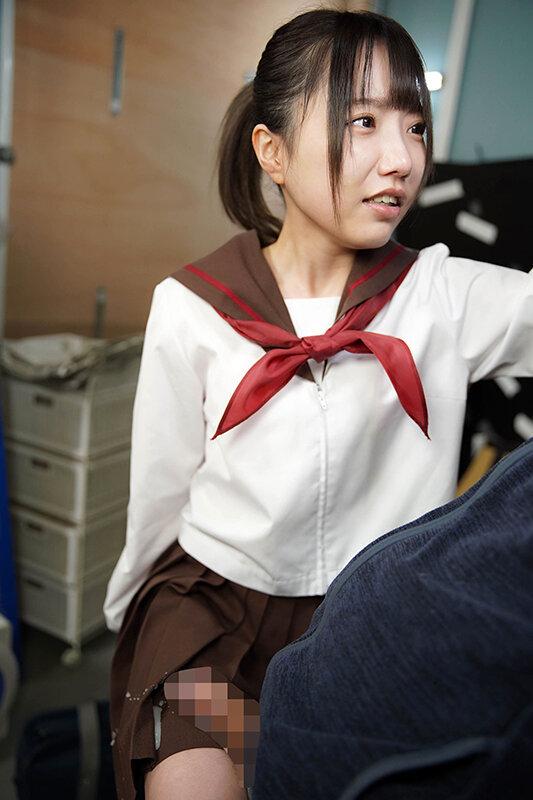 「気弱な子だと思ったら…」痴●したオヤジを死角に連れ込み精子が出なくなるまで説教射精させる痴女子○生 小柄J○ゆい サンプル画像 8
