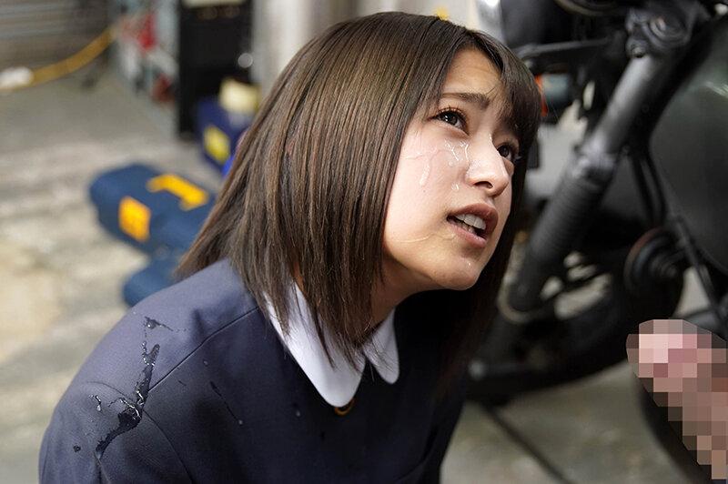 「気弱な子だと思ったら…」痴●したオヤジを死角に連れ込み精子が出なくなるまで説教射精させる痴女子○生 生意気J○みつき サンプル画像 9