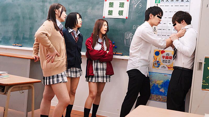 陰キャの俺達をイジメたこいつらを復讐のわからせイラマSEX サンプル画像 2