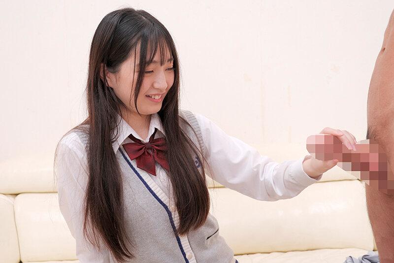 素人ナンパ 代々木でみつけたウブな女子校生に18cmメガチ〇ポを素股してもらったら、こんなにヤラしい事になりました。 永野鈴 サンプル画像 2