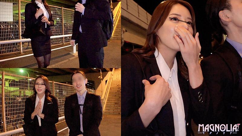 『人妻OLは後輩社員とラブホテルで2人っきりになったら旦那を忘れて1発10万円の中出しSEXをしてしまうのか！？』徹底検証！社内外で評価の高い美人上司と生ハメセックス！モデルのようなエロボディで部下のチ●ポをねっとりご奉仕！いつも厳しい女上司のエロいギャップに… サンプル画像 2