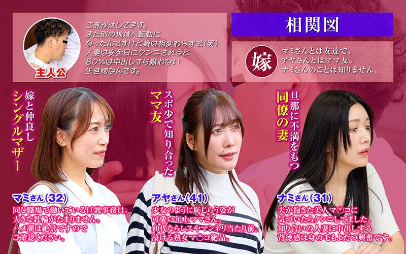 転勤先で性欲を持て余した田舎熟妻を略奪NTRキスとクンニでマ○コを蕩けさせて1日3人喰いまくる サンプル画像 21