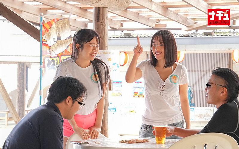 敏感（恥）巨乳羞恥2025 推定Fカップ/海の家バイト店員 サンプル画像 2