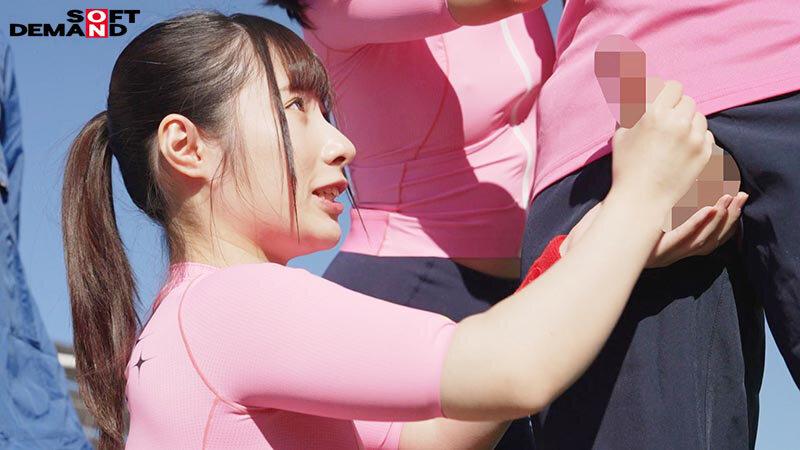 手コキに若き汗を捧げる女子●生たち。私立新中野学院「発射部」 サンプル画像 15