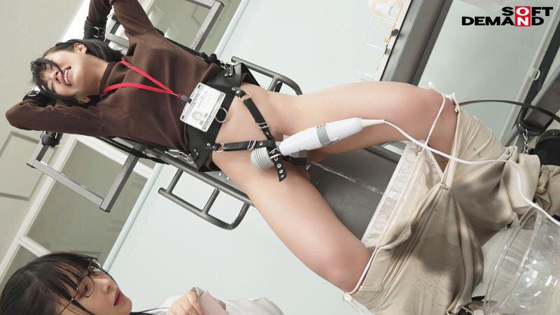 固定電マ連続お漏らし実験「膣がバグるほど刺激し続けたら？」をSOD女子社員6名が真面目に検証してみた結果オマ○コ決壊！もう限界でイキたくないはずなのにカラダが気持ち良くなろうと勝手に動いてヒクつきワギナ過剰快楽懇願 SOD性科学ラボREPORT19 サンプル画像 8