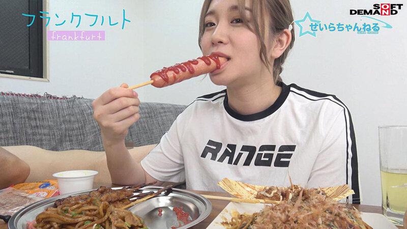 ペニスしゃぶりまくりASMR！ おち〇ぽモッパン！！ ＃よく張りグルメ女子3名収録 ＃モッパン ＃mukbang ＃高級食材ち〇ぽ ＃食ザーメン ＃ごっくん ＃Japanese ＃大食い ＃ちんテロ ＃大胃王 サンプル画像 8