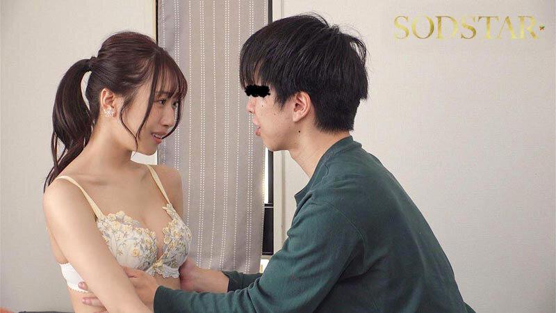 福岡で一番エロくて愛される女優になるために、福岡在住の素人男性宅に突撃訪問！初々しい羽衣ちゃんを発射無制限でデリバリー！ 天神羽衣 サンプル画像 3