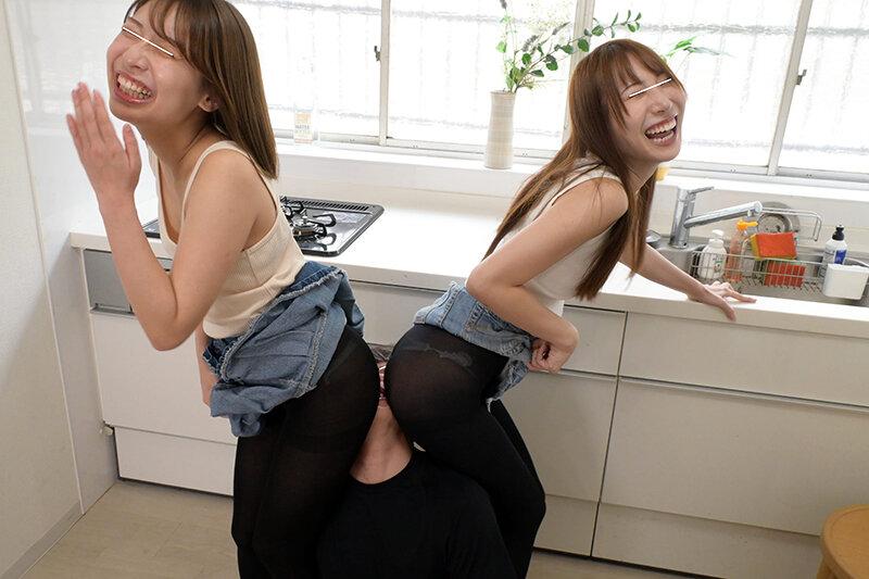 黒タイツ女子 成長した従姉妹の黒タイツむっちりスベスベ尻が僕を興奮させる！好き勝手にエッチした！ サンプル画像 12