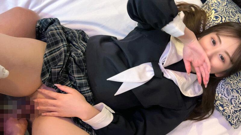 【コスハメ】小悪魔的美少女の桃尻の痙攣昇天ハメ撮り中出し 末広純 サンプル画像 12