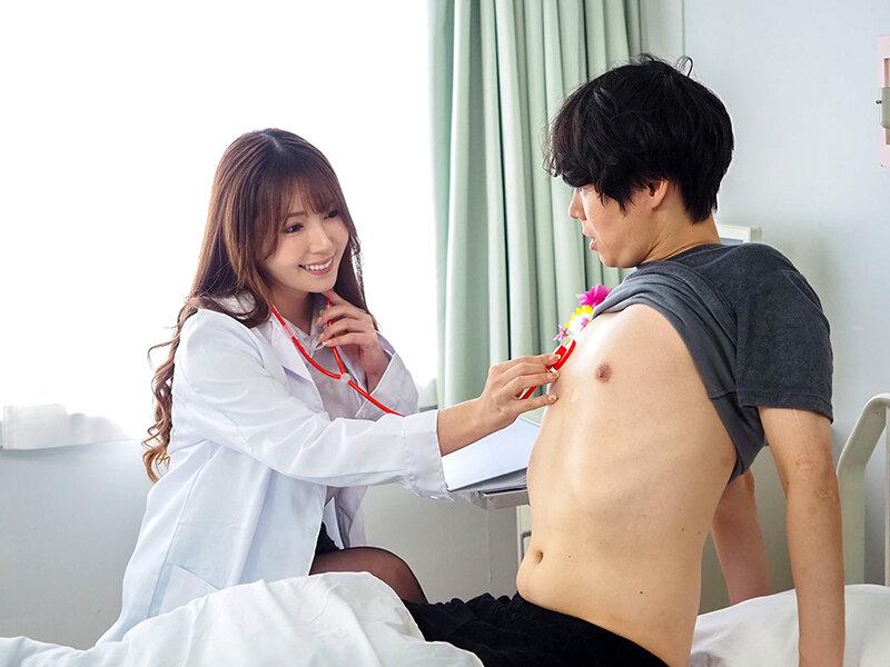 抑えられない性欲…ドスケベ淫乱女医 波多野結衣 サンプル画像 5
