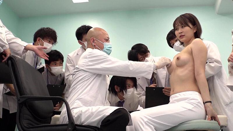 羞恥！病棟配属前健康診断 立ち仕事でムチくなった尻と太ももをわし掴みにされ、尻穴・膣穴・体中の穴を好き放題に検査される 看護学校卒業直後の新任ナースたち！院内感染は許さない！～酒井莉乃編～ サンプル画像 2
