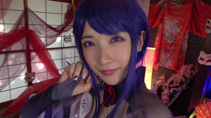 またがって腰を振る巨乳コスプレイヤー騎乗位 4時間 サンプル画像 1