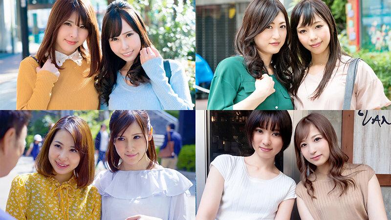 厳選！逆3Pしたくて人妻2人連れナンパ 友達と一緒に淫乱SEX BEST SELECTION Vol.3 サンプル画像 1