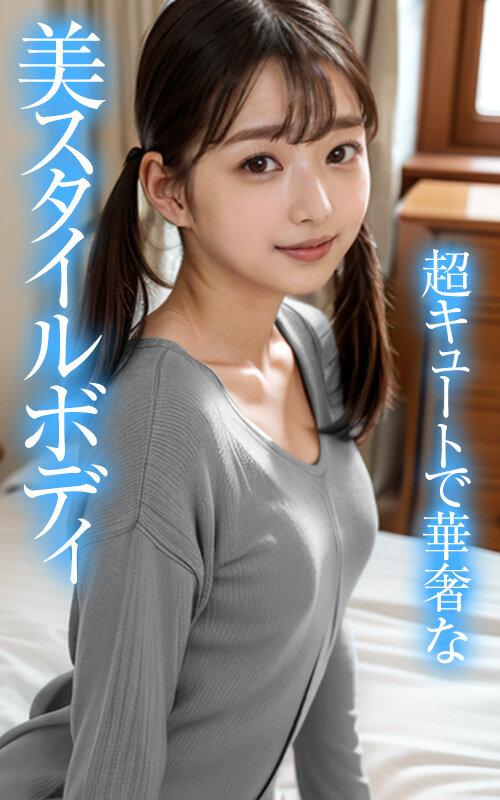 【新人AI】正統派美少女スター ツインテールの天使 あどけなさが残る童顔ちっぱい娘 森下ひかる サンプル画像 5