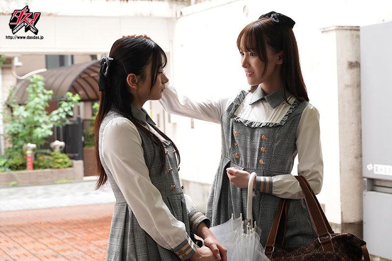 どちらが娘になるか競い合え。高慢叔父に引き取られた清楚スレンダー姉妹の肉棒奪い合い性奉仕 北岡果林 白石もも サンプル画像 2