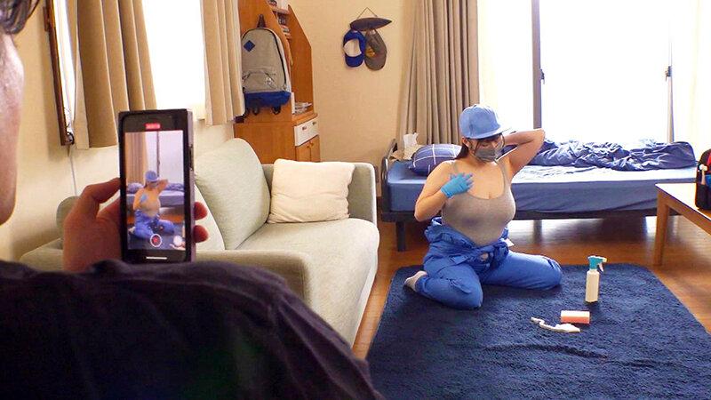 むっちり巨乳のハウスクリーニングのお姉さんが追加サービスで射精のお手伝いしてくれた 水原みその サンプル画像 2