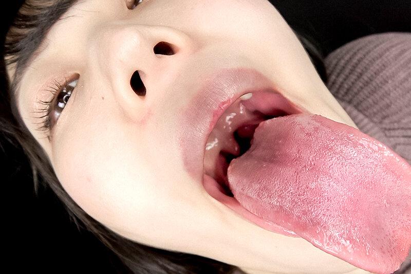 淫乱痴女のベロ唾液手コキ サンプル画像 14