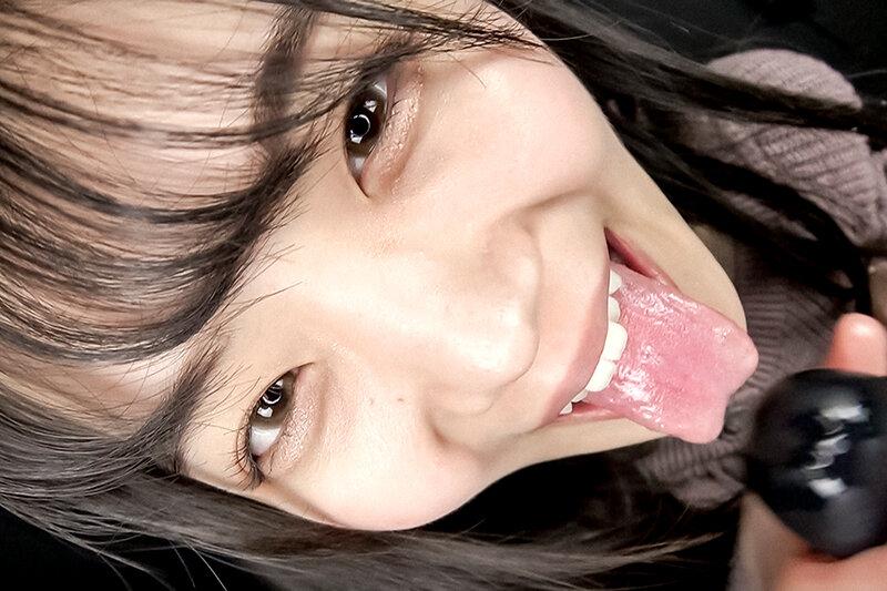 淫乱痴女のベロ唾液手コキ サンプル画像 17