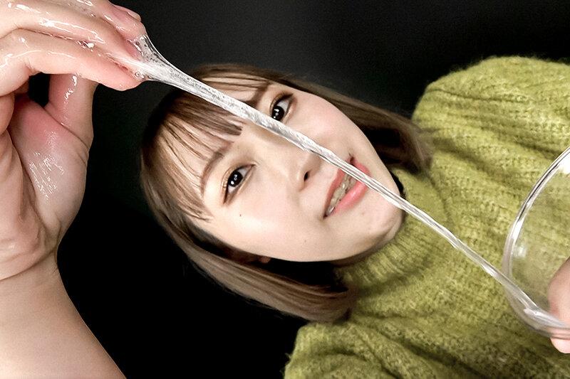 淫乱痴女のベロ唾液手コキ サンプル画像 21
