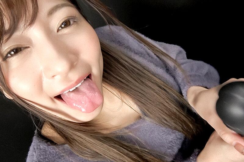 淫乱痴女のベロ唾液手コキ サンプル画像 6