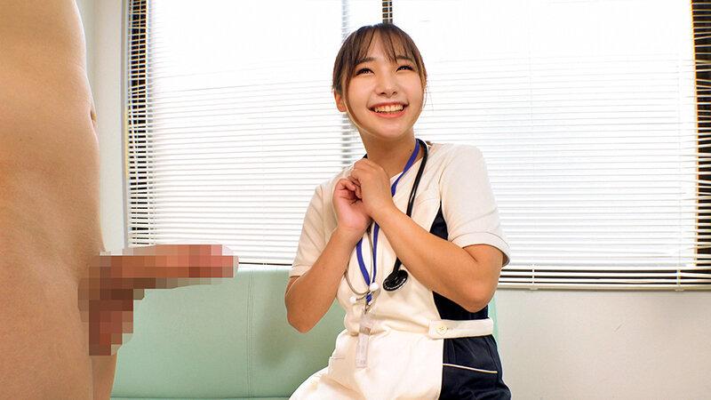 マジ天使！？母性溢れるマシュマロおっぱいの巨乳看護師限定！「童貞君の絶倫ち○ぽ診察してくれませんか？」勃起が収まらなくて困っている男性が何度暴発してもめちゃカワ神対応で筆下ろしセックス サンプル画像 7