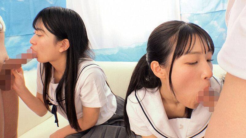 リア友限定//修学旅行中のクラスメートが「4P童貞W筆おろしできたら100万円GET」に挑戦！友達チ○ポに照れ照れ女子＆暴発寸前フル勃起の童貞男子！最高の思い出…初めてがエロ乱交（ ゜Д゜）忘れられない童貞卒業中出しエッチ（/ω￥） サンプル画像 21