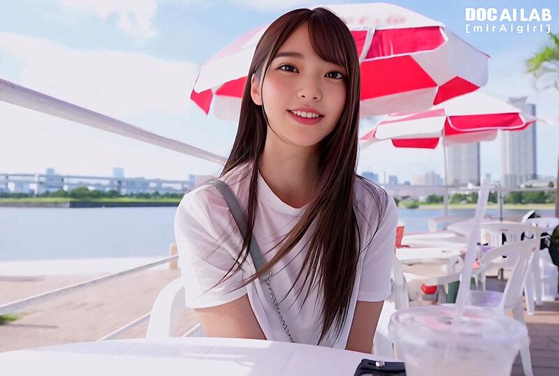 AI現役女子大生インフルエンサー AV Debut！！@ゆりちゃん サンプル画像 4