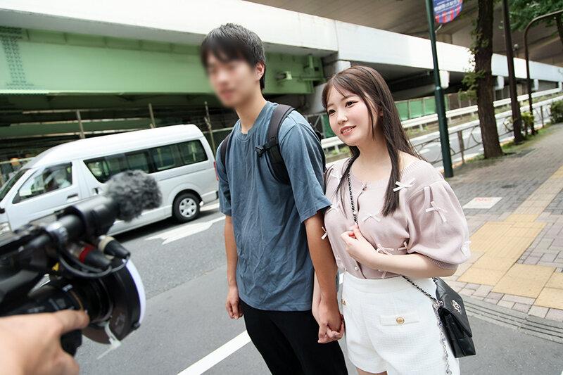 街角素人論破！ 街行くカップルが高額賞金を目指してゲームに挑戦のはずが…ゲームは次第にあらぬ方向に？ ‘ロンパ師’の理詰めで彼女はタジタジ！ついには愛する彼氏の30cm隣でデカチンを挿入されてしまう！？ サンプル画像 3