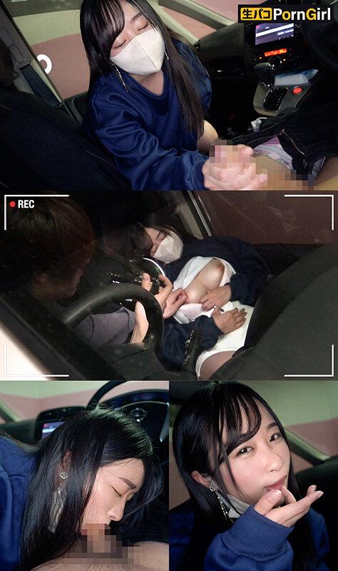 【Gカップ裏垢女子】駐車場でバレないようにフェラ抜き撮影！？口内射精された精液を外で自慢しちゃうスーパーすけべ女子！ 敏感マ●コの絶頂が止まらない！豪快潮吹きハメ潮連発の中出しセックス！【PornGirl】【yuno 】 朝比ゆの サンプル画像 2