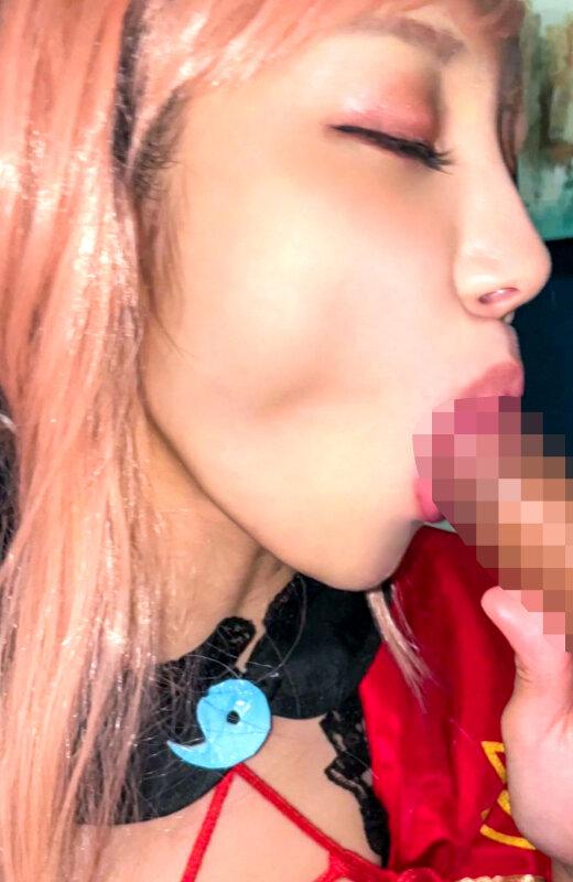 ≪個撮≫こっそり流出フェラデータ7 ガッツリ白目まで！昇天Hcup娘 爆乳タレントギャル FG●宮本武蔵 Icupグラドル 至玉のぷるりん美乳！完全プライベート10名 サンプル画像 4
