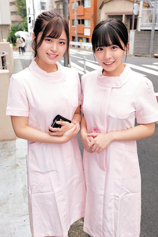 ママ友の仲良し美人奥様2人が【童貞君を探して筆おろしセックス出来たら100万円！？】かんなさん＆ひとみさんW白衣の天使がヌキヌキハーレムご奉仕//元気に回復にむかう勃起チ○ポに大興奮しちゃって膣内射精治療！？あやかこなつ サンプル画像 3