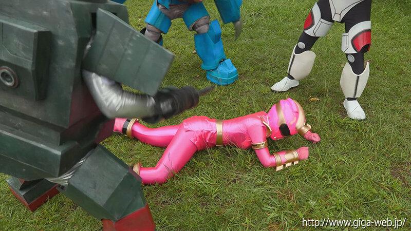 【G1】怪獣戦隊ジュウカイザー 特別編 壮絶！マシンの餌食！ 蹂躙されるジュウピンク 上白美央 サンプル画像 6