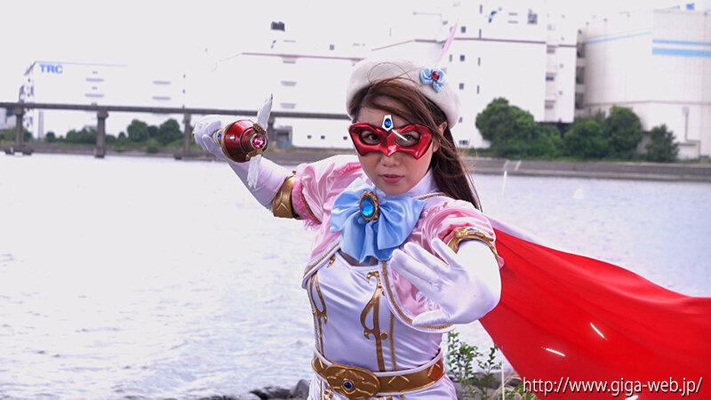 美少女仮面オーロラ 狙われた敏感すぎた美乳 市川愛茉 サンプル画像 3