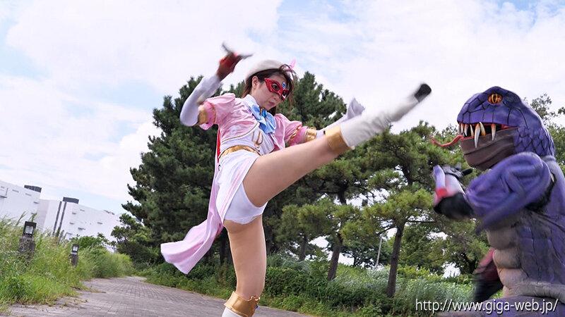 美少女仮面オーロラ 狙われた敏感すぎた美乳 市川愛茉 サンプル画像 4