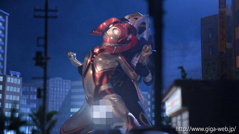 巨大ヒーロー ヴィクトリアス ヴィクトリーナ絶体絶命！！ クリフォ星人の卑劣なる淫虐計画！！ サンプル画像 18