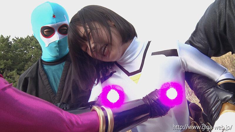 スーパーヒロイン危機一髪！！Vol.97 光忍戦隊シノビンジャー シノビホワイト 上白美央 サンプル画像 12