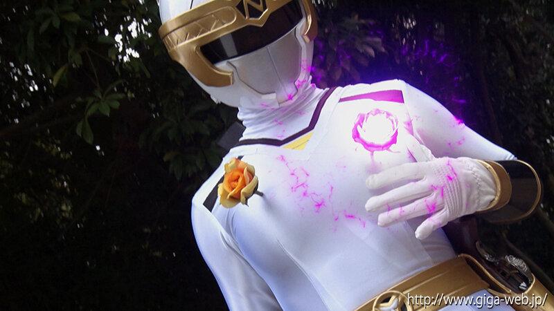 スーパーヒロイン危機一髪！！Vol.97 光忍戦隊シノビンジャー シノビホワイト 上白美央 サンプル画像 9