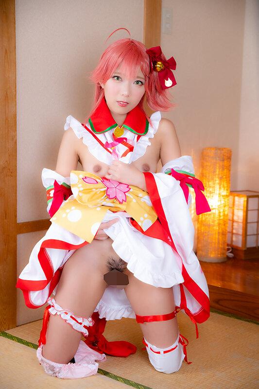 オフパコ常連ド淫乱メスガキ美少女レイヤー達の絶頂アクメキメ込む人気Vtuber併せ2.5次元セックス撮影会！！ サンプル画像 16