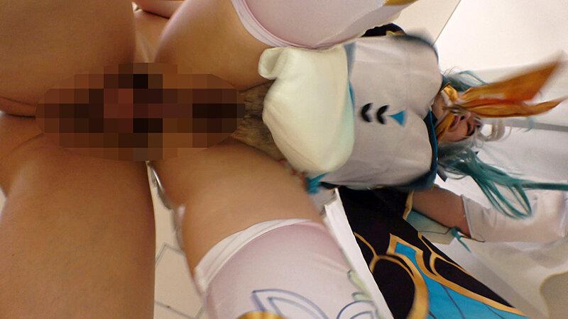 【バスト100センチ爆乳Iカップ低身長155センチ】令和最高ガチ美少女クソ雑魚メスガキレイヤー完全着衣性交覚醒トランス【アヘおほ白目ひん剥き大量イキ潮スプラッシュ】孕ませ種付け子作り生中出しファック 小阪ひまり サンプル画像 13