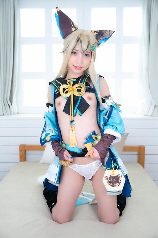 140センチ台ミニマムパイパン美少女レイヤー ド変態本性晒すエンドレスガチイキ絶頂3P連続中出しセックス サンプル画像 7