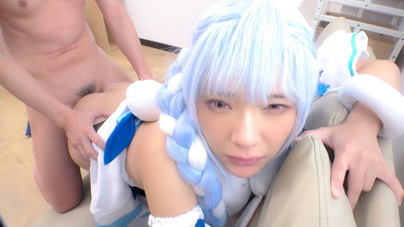 美少女コスプレイヤーさんの本性めくれるド淫乱痴女化！！情熱的汗だく3P中出しセックス！！【2キャラ収録！！】 サンプル画像 9