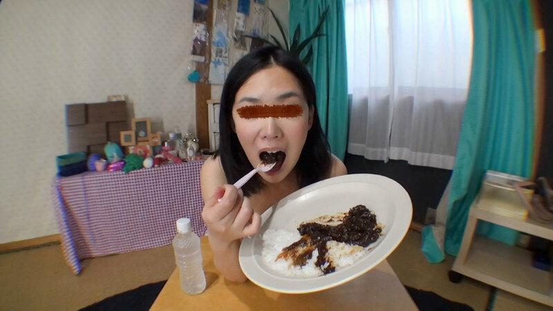 昨日食べた物をもう一度食べる！脱糞カレーライス！ サンプル画像 13
