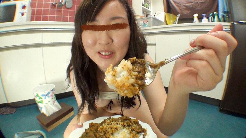 昨日食べた物をもう一度食べる！脱糞カレーライス！ サンプル画像 3