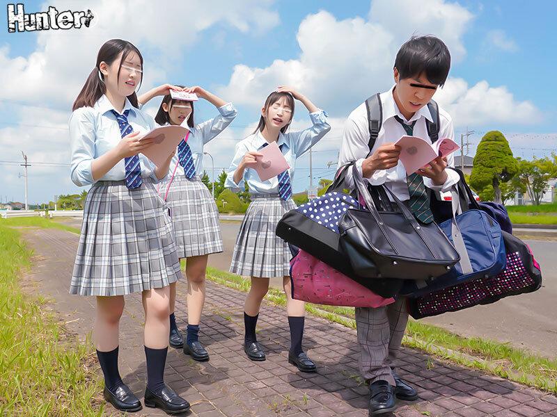 修学旅行で男子はボク1人！？ 女子総勢23名！無防備姿のクラスメイトと中出しSEXしまくったハーレム乱交BEST4時間 サンプル画像 2