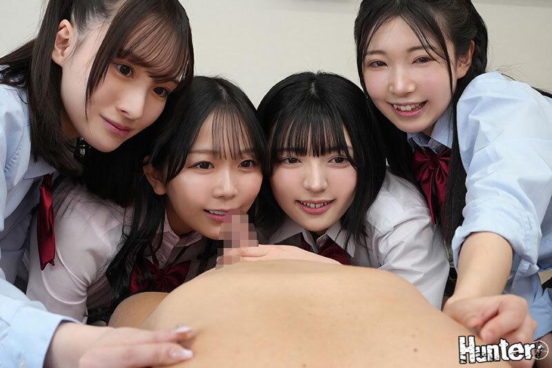 時代はルッキズムより勃起ズム！イケメン貧弱ペニスより何度でも射精OKギンギン絶倫棒を囲んで挟んでヤりたい放題！SEX狂い女子○生ハーレム サンプル画像 2