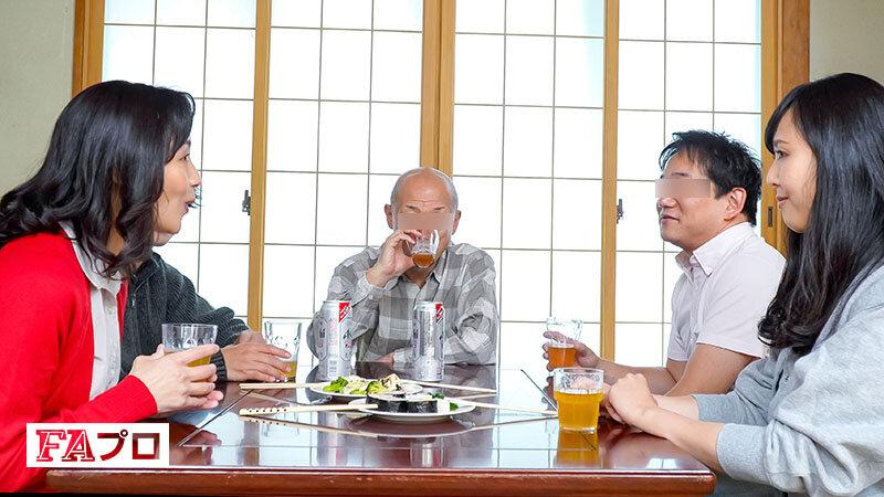 熟女50代 お義母（かあ）さんとその家族 サンプル画像 2